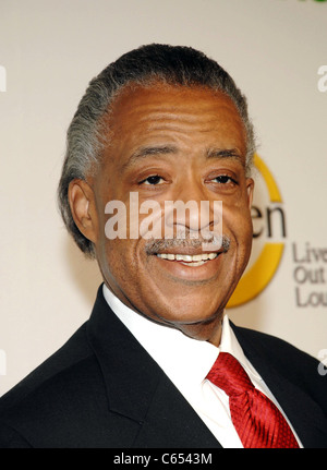Rev Al Sharpton aux arrivées pour l'exécution de Russell Simmons Series Premiere organisée par l'oxygène, LAVO, New York, NY, le 19 octobre 2010. Photo par : William D. Bird/Everett Collection Banque D'Images