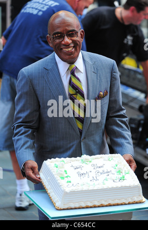 Al Roker sur scène pour NBC Today Show avec Concert Daughtry, Rockefeller Plaza, New York, NY Le 20 août 2010. Photo par : Gregorio Banque D'Images