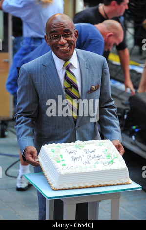 Al Roker sur scène pour NBC Today Show avec Concert Daughtry, Rockefeller Plaza, New York, NY Le 20 août 2010. Photo par : Gregorio Banque D'Images