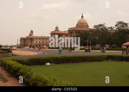 Ministère des finances, Coronation Park, New Delhi, Inde. Banque D'Images