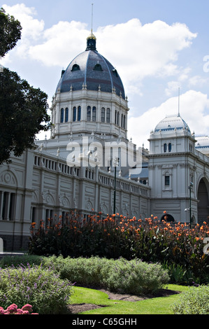 Le Palais royal des expositions Jardins Carlton Melbourne Australie Victoria Banque D'Images