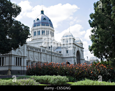 Le Palais royal des expositions Jardins Carlton Melbourne Australie Victoria Banque D'Images