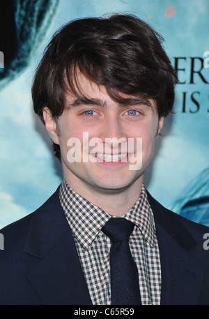 Arrivées à Daniel Radcliffe pour HARRY POTTER ET LES RELIQUES DE LA MORT : PARTIE 1 Premiere, Alice Tully Hall au Lincoln Center, New Banque D'Images