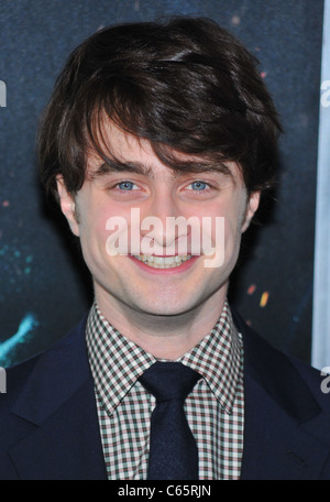 Arrivées à Daniel Radcliffe pour HARRY POTTER ET LES RELIQUES DE LA MORT : PARTIE 1 Premiere, Alice Tully Hall au Lincoln Center, New Banque D'Images