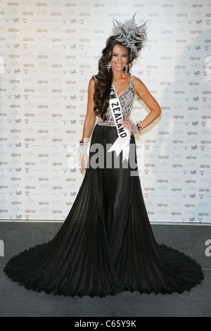 Ria van Dyke (Miss Nouvelle-zélande) au niveau des arrivées pour Miss Univers Parade de costumes nationaux, Mandalay Bay Resort & Casino, Las Vegas, Banque D'Images