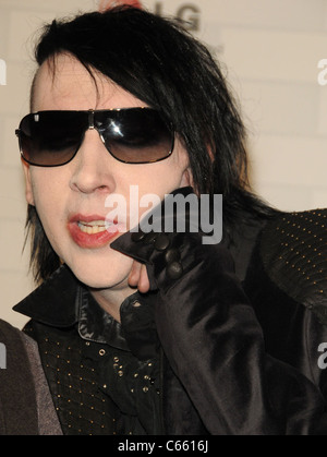 Marilyn Manson aux arrivées pour Spike TV's SCREAM 2010, Théâtre grec, Los Angeles, CA, 16 octobre 2010. Photo par : Dee Cercone/Everett Collection Banque D'Images