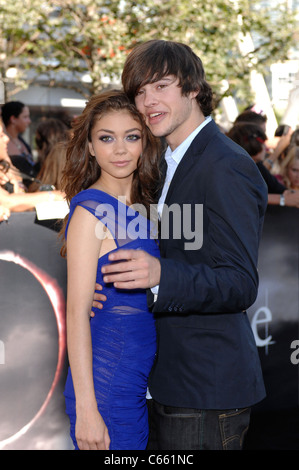 Sarah Hyland, Matt Prokop à arrivés pour la TWILIGHT SAGA : ECLIPSE Premiere, Nokia Theatre L.A. Vivre, Los Angeles, CA, 24 juin 2010. Photo par : Michael Germana/Everett Collection Banque D'Images