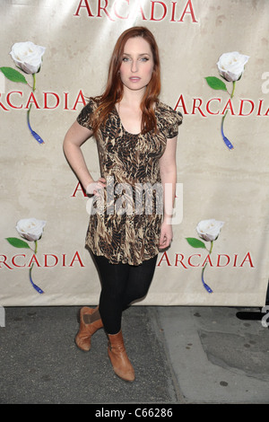 Zoe Lister-Jones présents pour la soirée d'ouverture d'Arcadia sur Broadway, Ethel Barrymore Theatre, New York, NY Le 17 mars 2011. Photo par : Rob riche/Everett Collection Banque D'Images