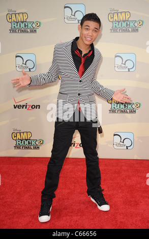 Roshon Fegan aux arrivées pour CAMP ROCK 2 - THE FINAL JAM Premiere, Alice Tully Hall, Lincoln Center, New York, NY 18 août 2010. Photo par : Kristin Callahan/Everett Collection Banque D'Images