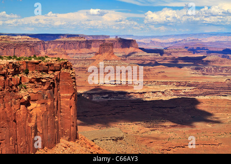 Buck Canyon Overlook, Canyonlands National Park, Utah Banque D'Images