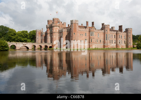 Château de Herstmonceux, East Sussex, England, UK Banque D'Images