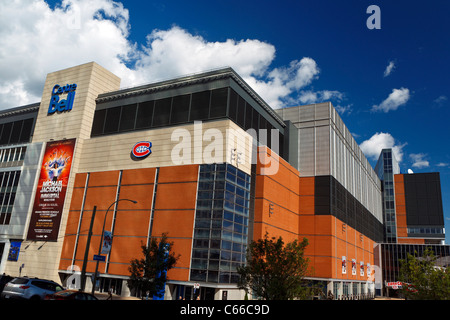 L'extérieur du Centre Bell, domicile de l'équipe de hockey des Canadiens de Montréal, Centre Ville, Centre-ville, Montréal, Québec, Canada Banque D'Images