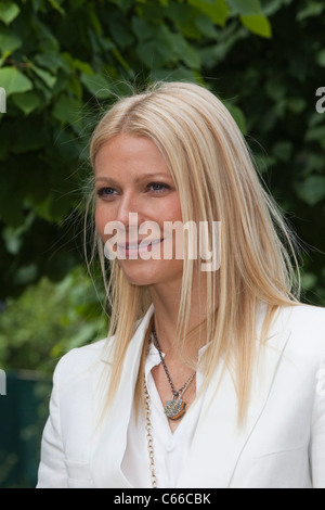 Chelsea Flower Show 2011, l'actrice Gwyneth Paltrow Banque D'Images