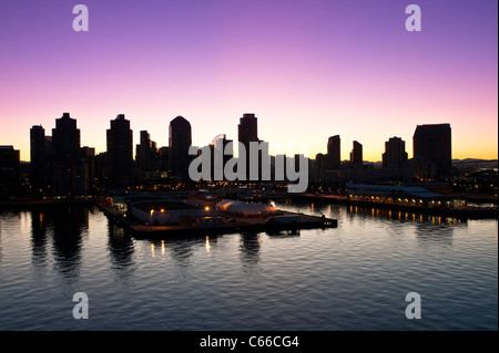 San Diego est la huitième plus grande ville des États-Unis et la deuxième plus grande ville de Californie. Banque D'Images