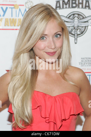 Marcy Rylan lors d'une apparition publique pour miX Lounge Pre-Party officiel pour 2010 pendant la journée, Animation Prix Emmy, l'hôtel Mandalay Bay, à Las Vegas, NV le 26 juin 2010. Photo par : James Atoa/Everett Collection Banque D'Images