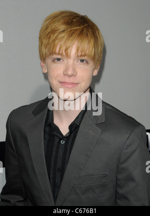 Cameron Monaghan au niveau des arrivées pour LE CODE SOURCE Premiere, Arclight Cinerama Dome, Los Angeles, CA, 28 mars 2011. Photo par : Dee Cercone/Everett Collection Banque D'Images