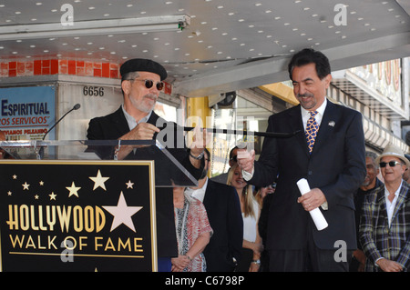 David Mamet, Joe Mantegna à la cérémonie d'intronisation pour l'étoile sur le Hollywood Walk of Fame Cérémonie pour Joe Mantegna, Hollywood Banque D'Images