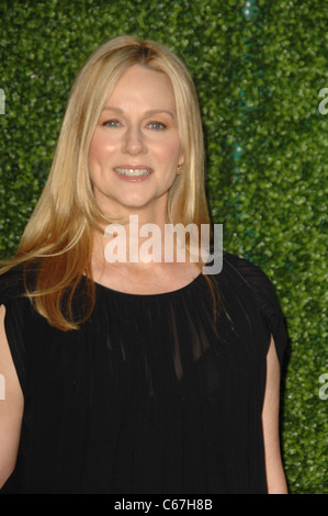 Laura Linney aux arrivées pour CBS, The CW et Showtime TCA Summer Press Tour Party, Beverly Hilton Hotel, Los Angeles, CA Banque D'Images