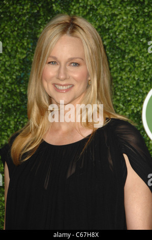 Laura Linney aux arrivées pour CBS, The CW et Showtime TCA Summer Press Tour Party, Beverly Hilton Hotel, Los Angeles, CA Banque D'Images