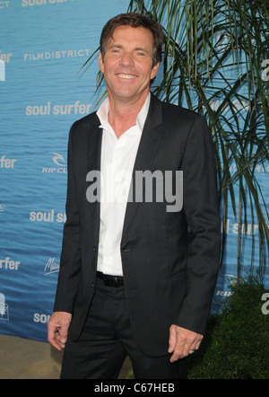 Dennis Quaid aux arrivées pour SOUL SURFER Premiere, Arclight Cinerama Dome, Los Angeles, CA le 30 mars 2011. Photo par : Dee Cercone/Everett Collection Banque D'Images