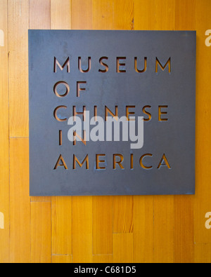 Museum of Chinese in America museum Banque D'Images