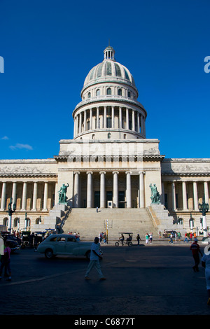 El Capitolio Building à La Havane Cuba Banque D'Images