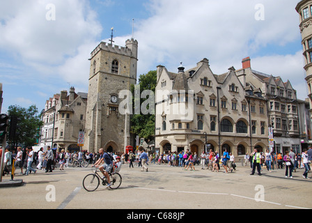 La tour Carfax Oxford Royaume-Uni Banque D'Images