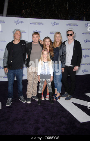 Rick Schroder aux arrivées pour JUSTIN BIEBER : ne jamais dire jamais Premiere, Nokia Theatre, Los Angeles, CA le 8 février 2011. Photo par : Michael Germana/Everett Collection Banque D'Images