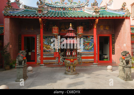 Temple chinois de Tua Pek Kong à Kuching au Sarawak, Bornéo, Malaisie Banque D'Images