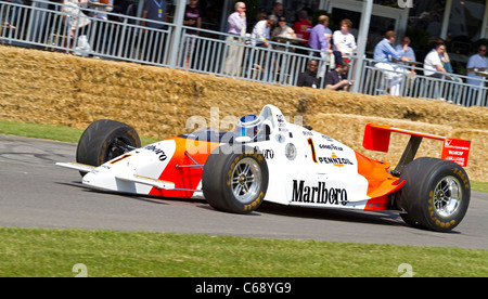 1990 Penske PC19 Ilmor au 2011Goodwood Festival of Speed, Sussex, England, UK Banque D'Images