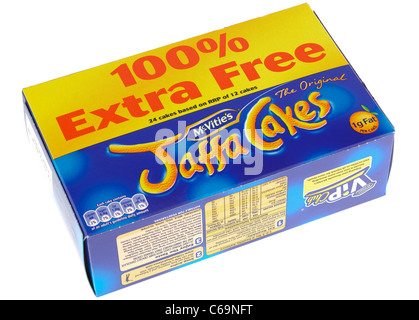 Mcvities Jaffa cakes 100  % gratuitement Banque D'Images