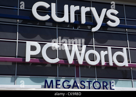 Currys et PC World Magastore Braehead à Glasgow Banque D'Images