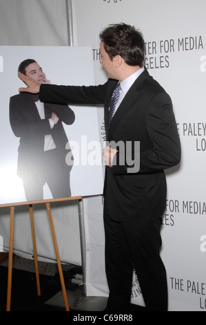 Jimmy Fallon lors d'une apparition publique pour une soirée avec Jimmy Fallon au Paley Fest 2011, Paley Center for Media, Los Angeles, CA, 11 mars 2011. Photo par : Michael Germana/Everett Collection Banque D'Images