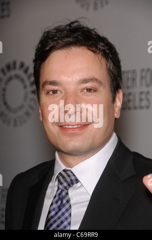 Jimmy Fallon lors d'une apparition publique pour une soirée avec Jimmy Fallon au Paley Fest 2011, Paley Center for Media, Los Angeles, CA, 11 mars 2011. Photo par : Michael Germana/Everett Collection Banque D'Images