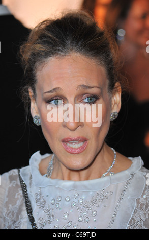 Sarah Jessica Parker à l'arrivées de New York City Ballet Gala du printemps 2011, David H. Koch Theater, Lincoln Center, New York, NY Banque D'Images