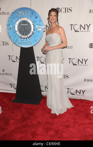 Brooke Shields au niveau des arrivées pour American Theatre Wing's 65e Antoinette Perry Tony Awards - Arrivals, Beacon Theatre, nouveau Banque D'Images