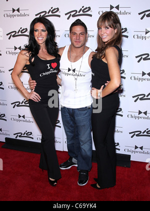 Ronnie Magro, poussins Chippendales présents à Jersey Shore's Ronnie hôtes Magro, Chippendales au Théâtre Chippendales Banque D'Images