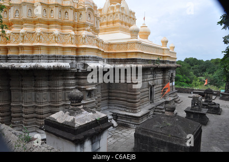 Le Seigneur Shiva, Vateshwar Temple, Saswad, Maharashtra, Inde Banque D'Images