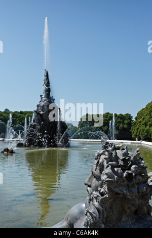 Fontaine de Fama, Herreninsel Haute-bavière Allemagne Banque D'Images