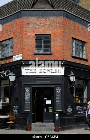 Le Quilleur pub and kitchen à Bowling Green Lane, Clerkenwell, Londres, Angleterre Banque D'Images