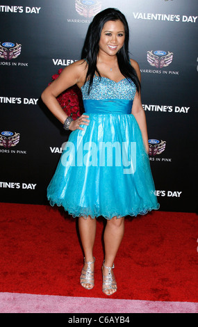 Kathryn Le Los Angeles World Premiere de 'Valentine's Day' tenue à l'Grauman's Chinese Theatre Hollywood, Californie - Banque D'Images