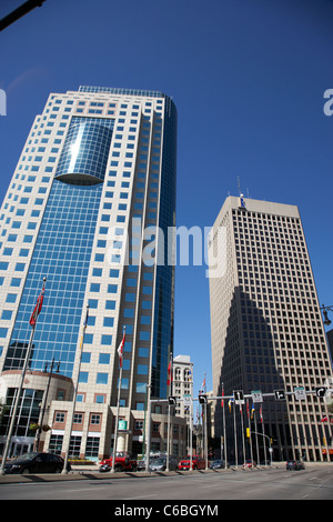 201 portage canwest place Toronto Dominion Centre tdc et richardson building centre-ville de Winnipeg Manitoba canada Banque D'Images