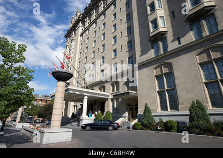 L'hôtel Fort Garry, le centre-ville de Winnipeg Manitoba canada Banque D'Images