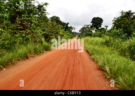 Près de Gbarnga, Libéria Banque D'Images