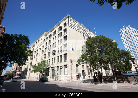 Robinson petit bâtiment dans l'exchange district centre-ville de Winnipeg Manitoba canada Banque D'Images