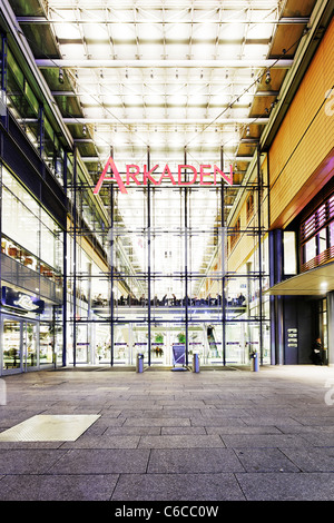 Arkaden arcades de la Potsdamer Platz, Fête des Lumières, Berlin, Germany, Europe Banque D'Images