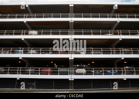 Plusieurs étages à Manchester, UK Banque D'Images