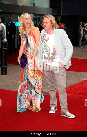 Liz McClarnon et Leigh Francis "l'usure" - UK film premiere tenue à l'Odeon Leicester Square - Londres, des arrivées Banque D'Images