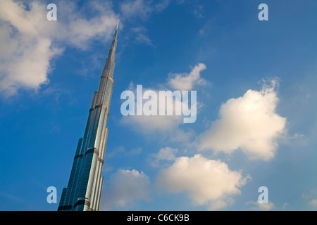 Le Burj Khalifa, achevée en 2010, la structure fait homme le plus grand au monde, DUBAÏ, ÉMIRATS ARABES UNIS