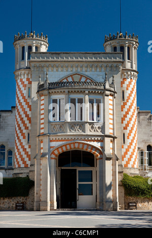 Reims, Champagne Pommery Estate Banque D'Images